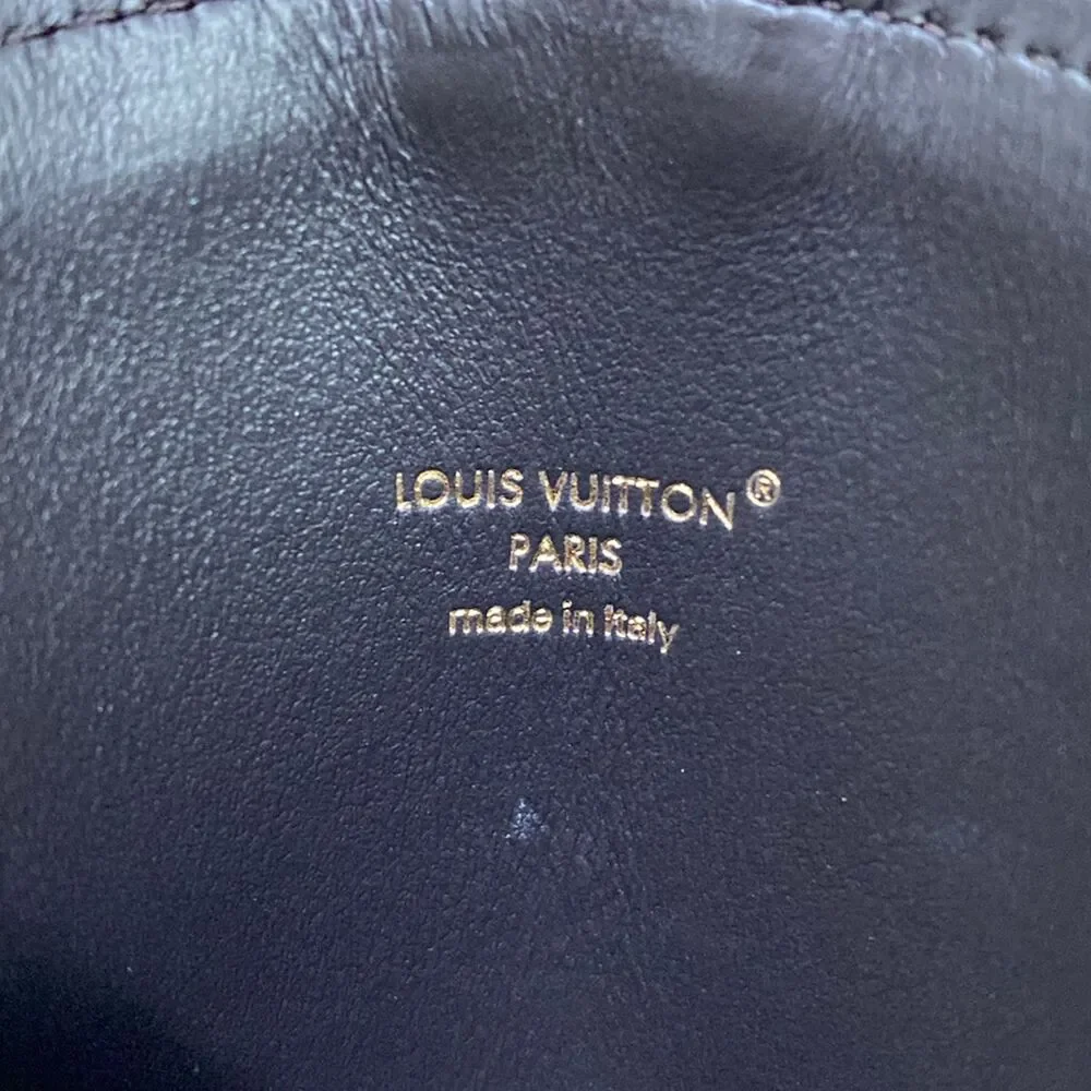 Louis Vuitton Bag Charm Pink Monogram Reverse Fur